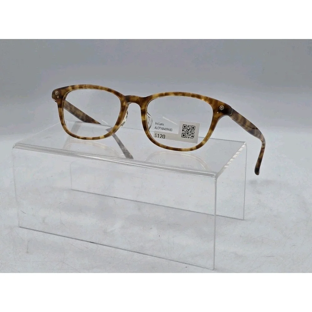Jins Brown Tortoise‎ Eyeglass Frames 50 - 19-140 - 36 ALCF14A439A83 - SITS ASKEW